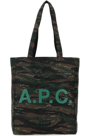 A.P.C. Väska, Dam, ONE Size, Polyester, Tryckt Tyg Vändbar Lou Shoppingväska