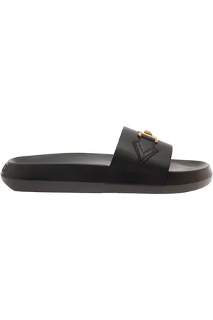 VERSACE Skor, Herr, 40 EU, Svarta sandaler