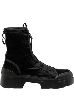 vic matiè Skor, Dam, 37 EU, Roccia Ankelboots - Svart Panel Design
