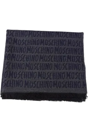 Moschino Accessoarer, Herr, ONE Size, Lyxigt Vinterscarf för Män