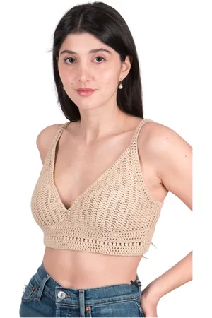Vince Topp, Dam, M, Intrikat Virkad Bralette Topp