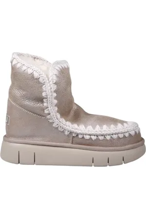 Mou Skor, Dam, 38 EU, Stone Metallic Eskimo Bounce Boot