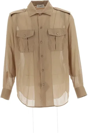 Saint Laurent Skjorta, Herr, S, Fickskjorta