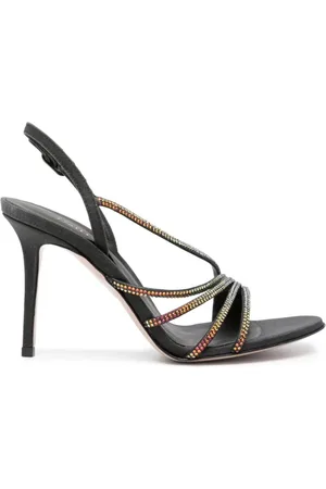 LE SILLA Skor, Dam, 37 EU, Scarlet Rhinestone Sandaler
