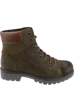 Camel Active Skor, Dam, 37 1/2 EU, Läder, Modernt snörade ankelboots