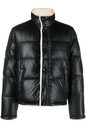 Saint Laurent Jacka, Herr, M, Pufferjacka med Shearlingfoder