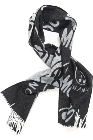 Moschino Accessoarer, Herr, ONE Size, Vinter Fantasy Halsduk
