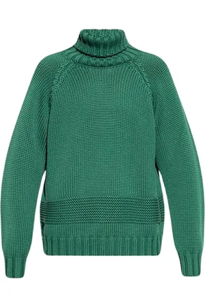 Dsquared2 Stickade tröjor & koftor, Herr, S, Grön polotröja