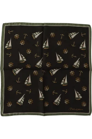 Dolce & Gabbana Accessoarer, Herr, ONE Size, Multifärgat Logo Kvadratiskt Nässnus