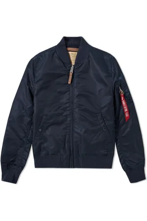 Alpha Industries Jacka, Herr, S, Nylon, Ma-1 VF 59 Flygjacka - Rep. Blå