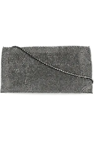 BENEDETTA BRUZZICHES Väska, Dam, ONE Size, Svart axelväska med strass och kristallhandtag