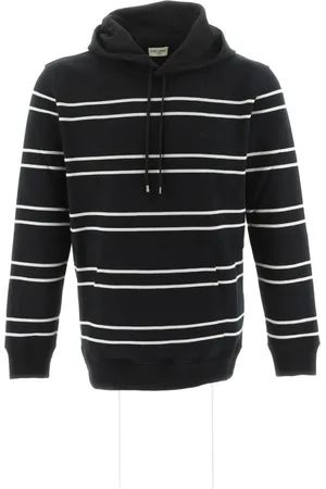 Saint Laurent Sweatshirts & Hoodies, Herr, M, Stripes Logo Hoodie