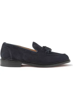 TRICKERS Skor, Herr, 40 1/2 EU, Läder, Suede Tassel Loafers