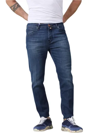Jacob Cohen Jeans, Herr, W31, Denim, Slim Carrot Jeans