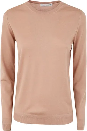 GOES BOTANICAL Stickade tröjor & koftor, Dam, M, Round-neck Stickat