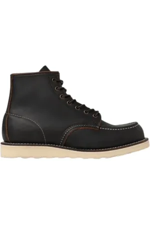 Red Wing Skor, Herr, 44 EU, Läder, Klassiska Moc Läderstövlar