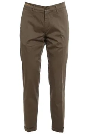 RE-HASH Byxor, Herr, W34, Bomull, Beige Herrbyxor, Ss22 Kollektion
