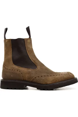 TRICKERS Skor, Herr, 44 EU, Beige Trickers Stövel Modell 2754 Henry