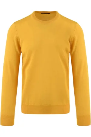 D.A. Daniele Alessandrini Sweatshirts & Hoodies, Herr, S, Gula Tröjor för Män