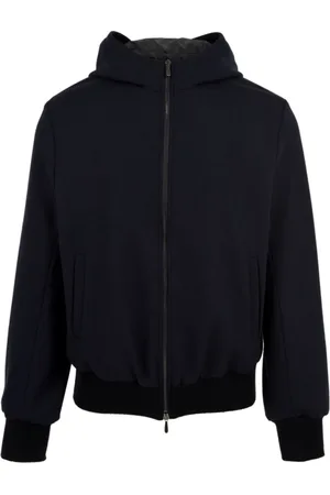 DRUMOHR Sweatshirts & Hoodies, Herr, M, Blåa Jackor med Dragkedja