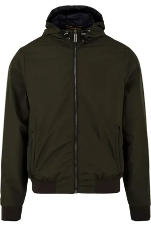 MOORER Jacka, Herr, 2Xl, Omvänd Teknisk Hoody med Dragkedjestängning
