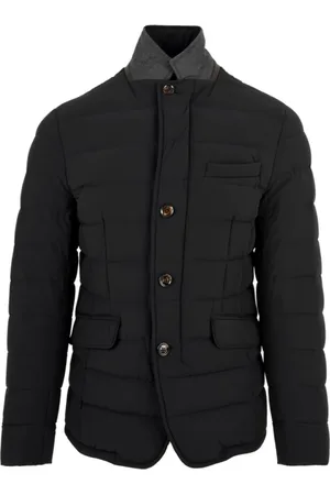 MOORER Jacka, Herr, 3Xl, Quiltad knapp-front jacka