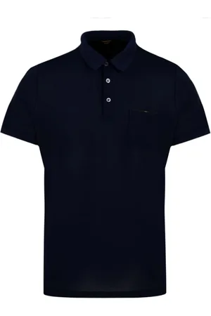 MOORER Topp, Herr, L, Blå Polo Skjorta Peschici-JTP V0929