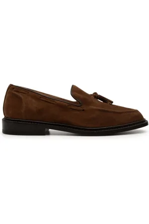TRICKERS Skor, Herr, 44 EU, Bruna Mocassini Platta Skor