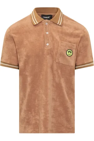 BARROW Topp, Herr, S, Bomull, Bomullsterry polo med logotyp