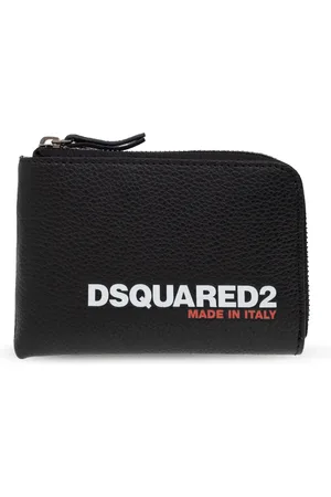 Dsquared2 Accessoarer, Herr, ONE Size, Läder, Korthållare med logotyp
