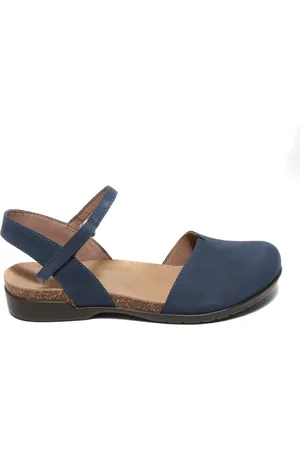 Dansko Skor, Dam, 37 EU, Mocka, Blå Slingback Sportsko