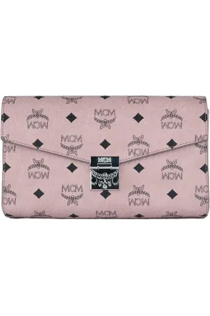 MCM Väska, Dam, ONE Size, Läder, Diamond Logo Clutch Crossbody Väska