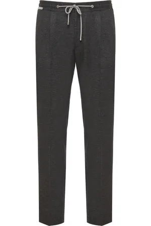 corneliani Byxor, Herr, 2Xl, Piquet ull dragsko byxor