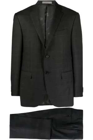 corneliani Kostym, Herr, L, Super 170s Ullkostym, Tillverkad i Italien