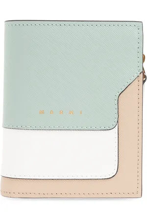 Marni Accessoarer, Dam, ONE Size, Läder, Plånbok med logotyp