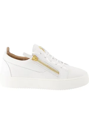 Giuseppe Zanotti Skor, Dam, 41 EU, Läder, Gail Läder Sneakers