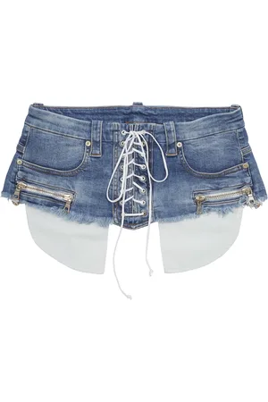 Unravel Project Kjol, Dam, ONE Size, Denim, Denimkjolar