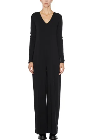 THOM KROM Jumpsuits & Playsuits, Dam, S, Bomull, Bomulls V-Hals Jumpsuit