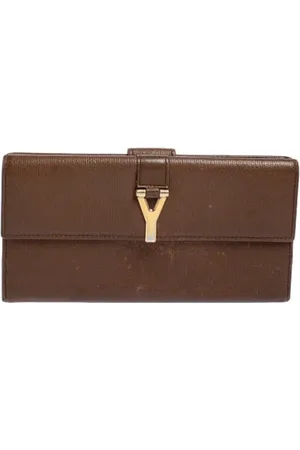 Saint Laurent Pre-owned, Dam, ONE Size, Läder, Pre-owned Laeder plnbcker