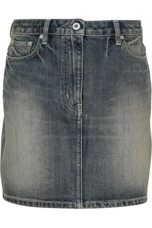 Kenzo Kjol, Dam, W26, Denim, Denimkjol