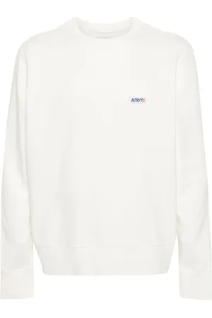 Autry Sweatshirts & Hoodies, Herr, L, Logo Patch Sweatshirt