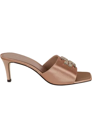 Tory Burch Skor, Dam, 36 1/2 EU, Nylon, Eleanor Pave Mule Sandal