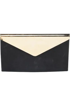 Jimmy Choo Pre-owned, Dam, ONE Size, Mocka, Pre-owned Mocka kuvertvskor