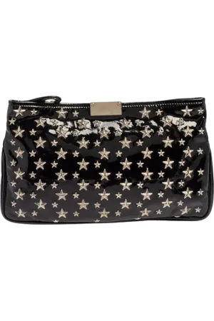 Jimmy Choo Pre-owned, Dam, ONE Size, Läder, Pre-owned Laeder kuvertvskor