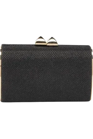 Jimmy Choo Pre-owned, Dam, ONE Size, Pre-owned Tyg kuvertvskor