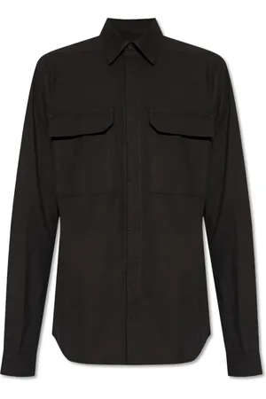 Rick Owens Skjorta, Herr, XL, Bomull, Arbets skjorta