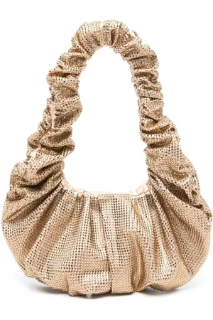 GIUSEPPE DI MORABITO Väska, Dam, ONE Size, Guld Rhinestone Smyckad Axelväska