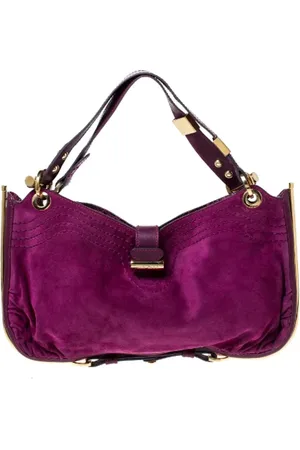 Jimmy Choo Pre-owned, Dam, ONE Size, Mocka, Pre-owned Laeder handvskor