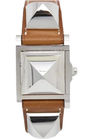 Hermès Pre-owned, Dam, ONE Size, Pre-owned Rostfritt stal klockor