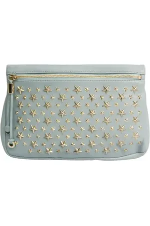Jimmy Choo Pre-owned, Dam, ONE Size, Läder, Pre-owned Läder kuvertvskor